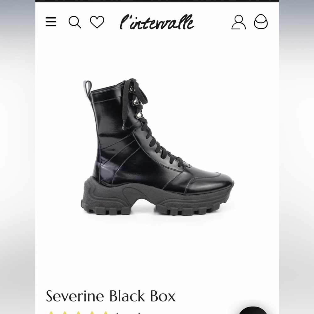 New In Box: L’intervale Severine Black Box Boot